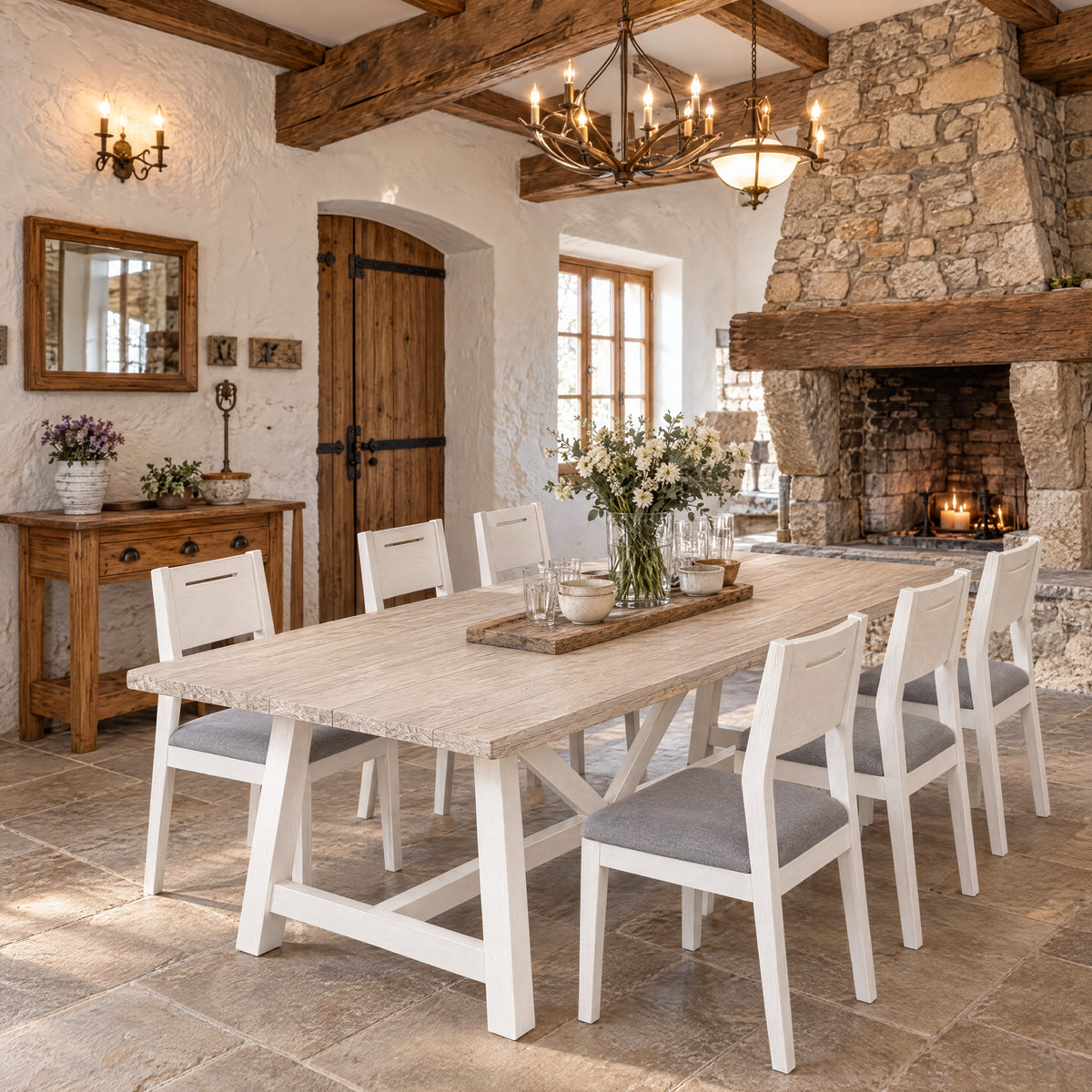 Oxford Acacia Dining Table 190cm