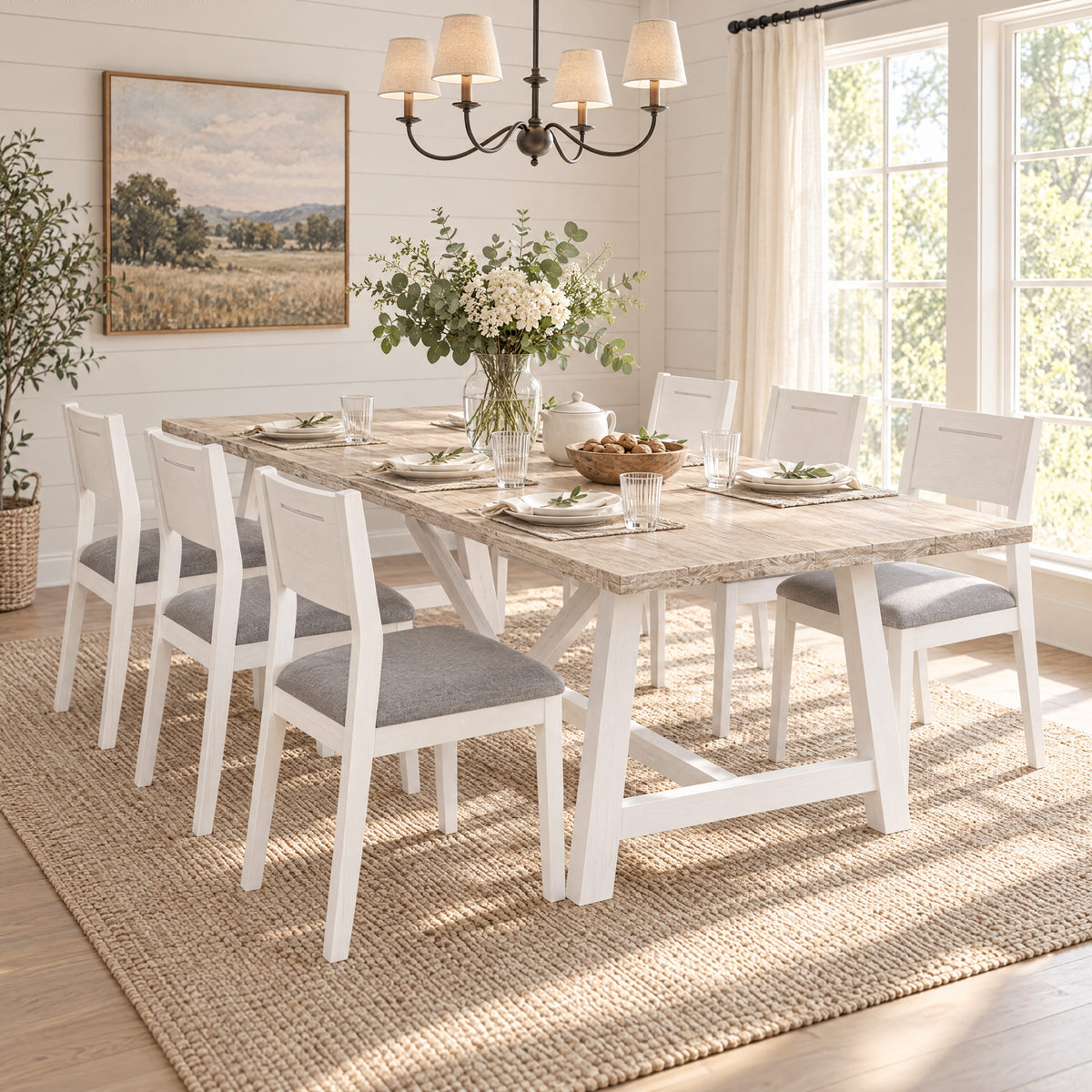 Oxford Acacia Dining Table 190cm