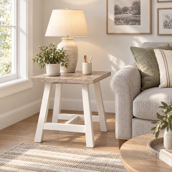 Oxford Acacia Side Table