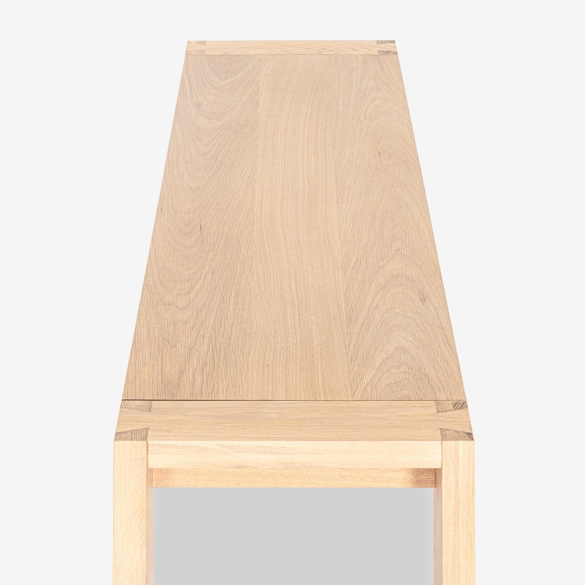 Wooden chair with a light brown finish on a white background

