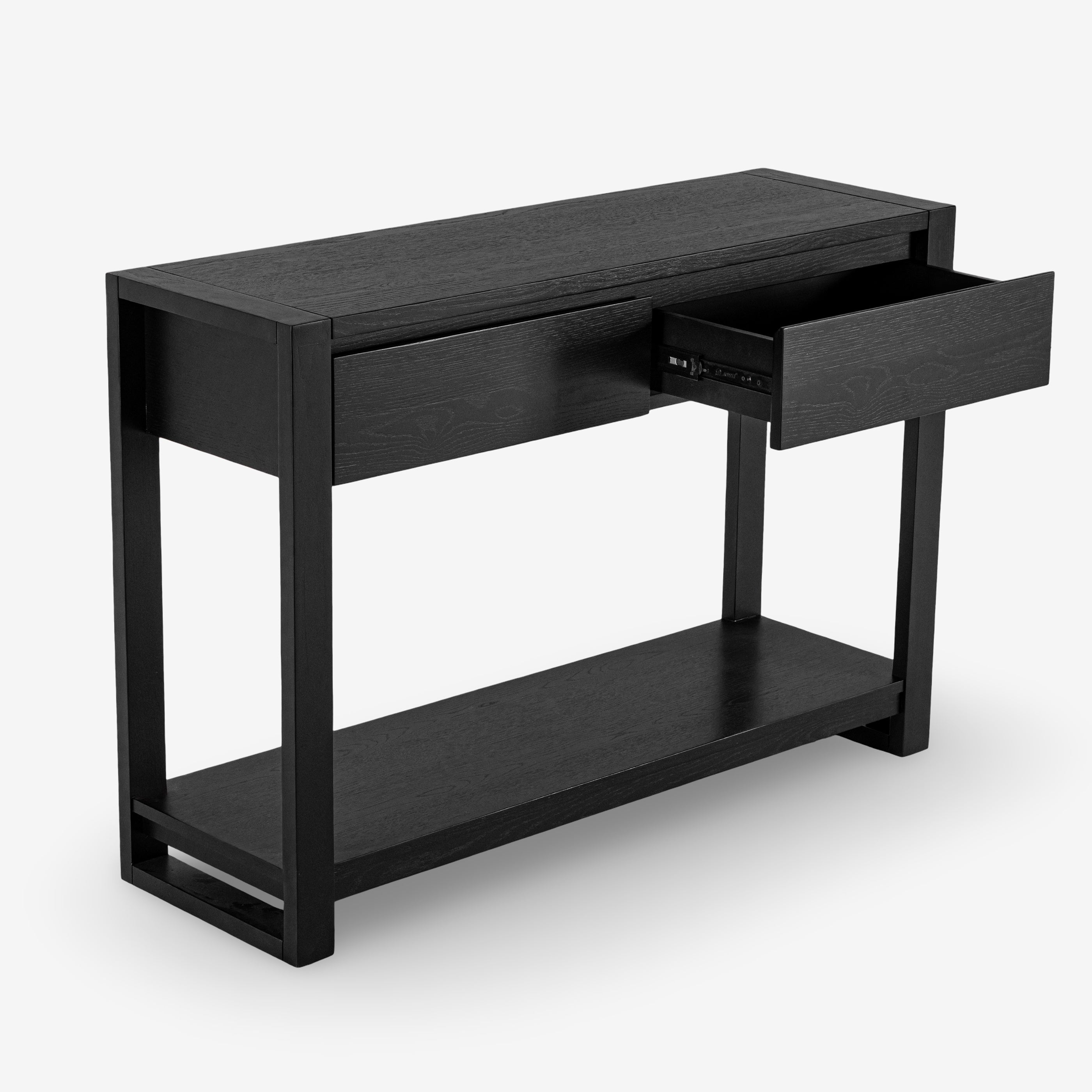 Richmond 2 Drawer Console Table (Black)
