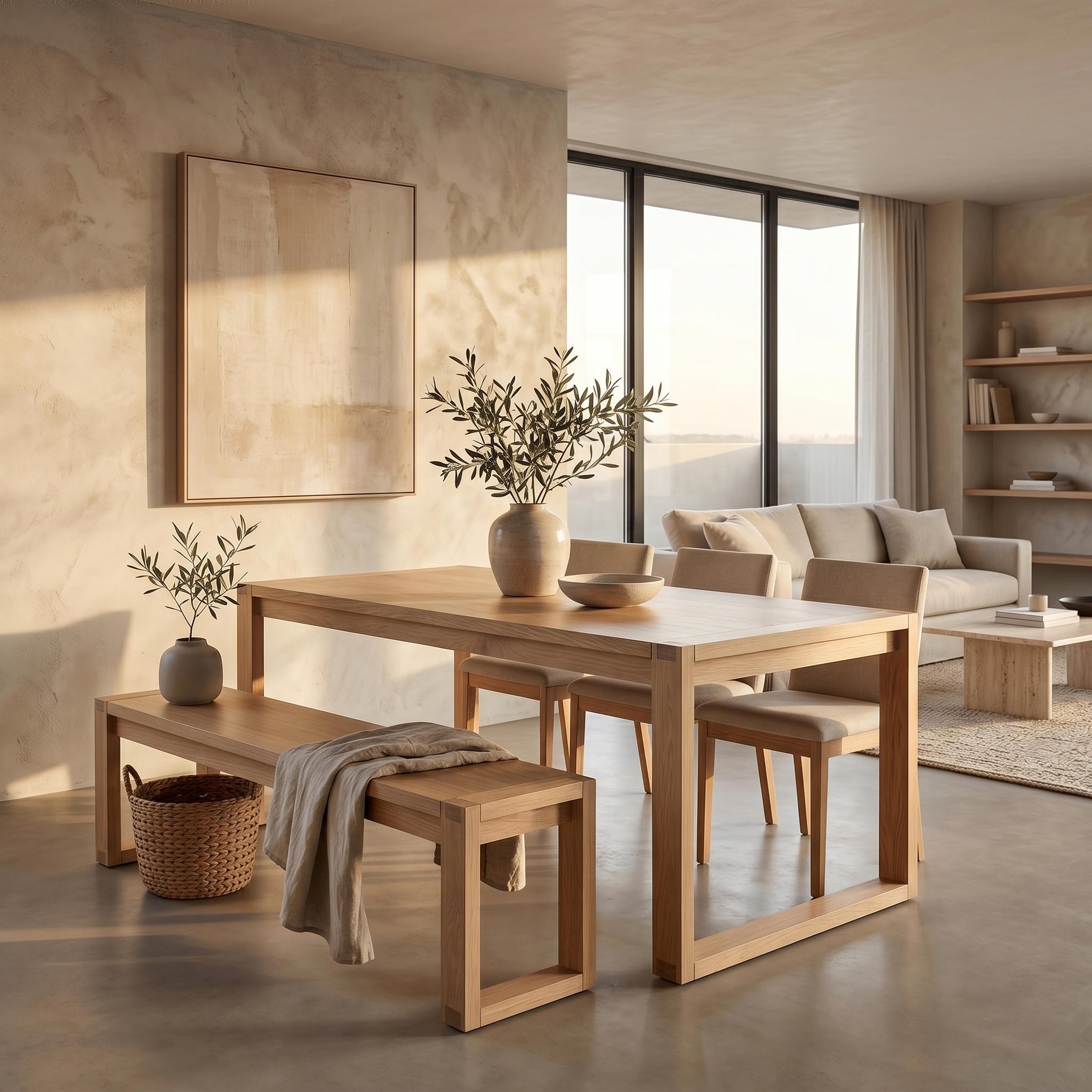 Richmond Dining Table 240cm (Natural)