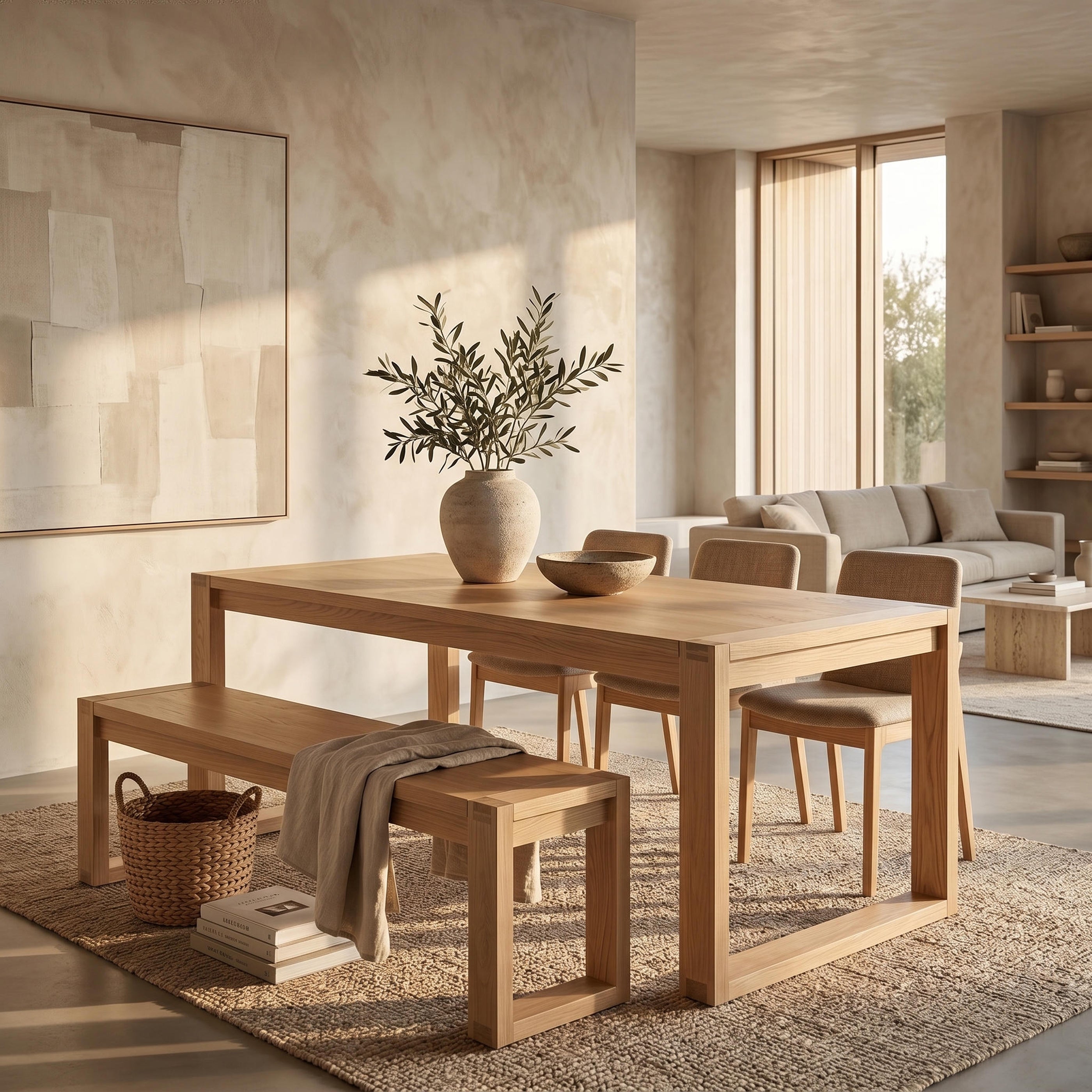 Richmond Dining Table 240cm (Natural)