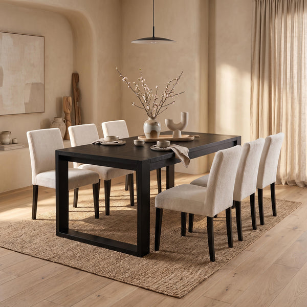 Richmond Dining Table 190cm (Black)