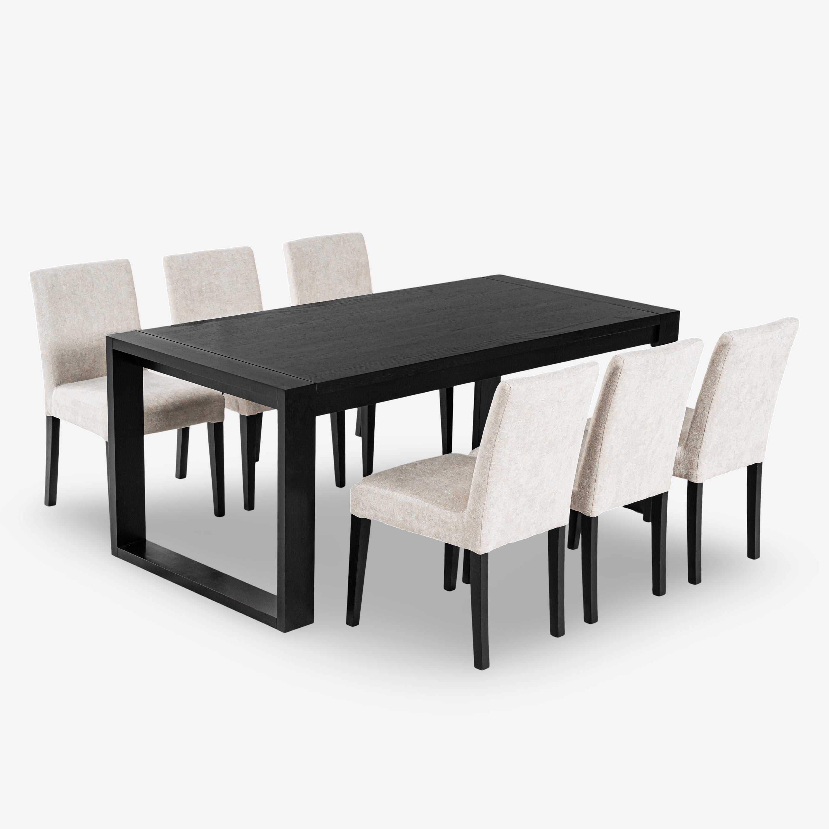 Richmond Dining Table 190cm (Black)