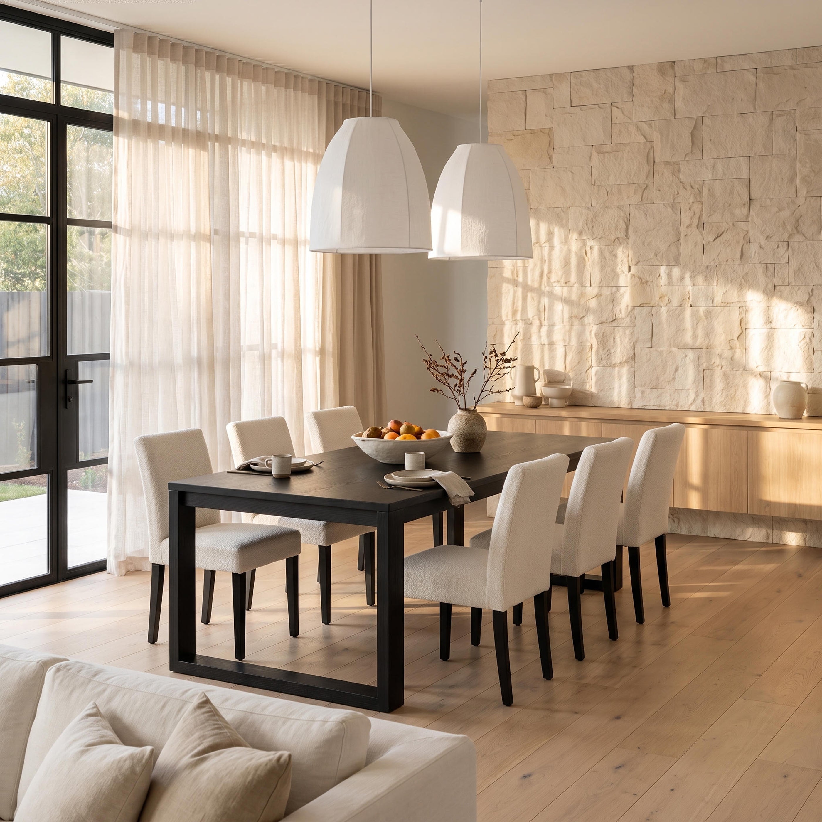 Richmond Dining Table 190cm (Black)