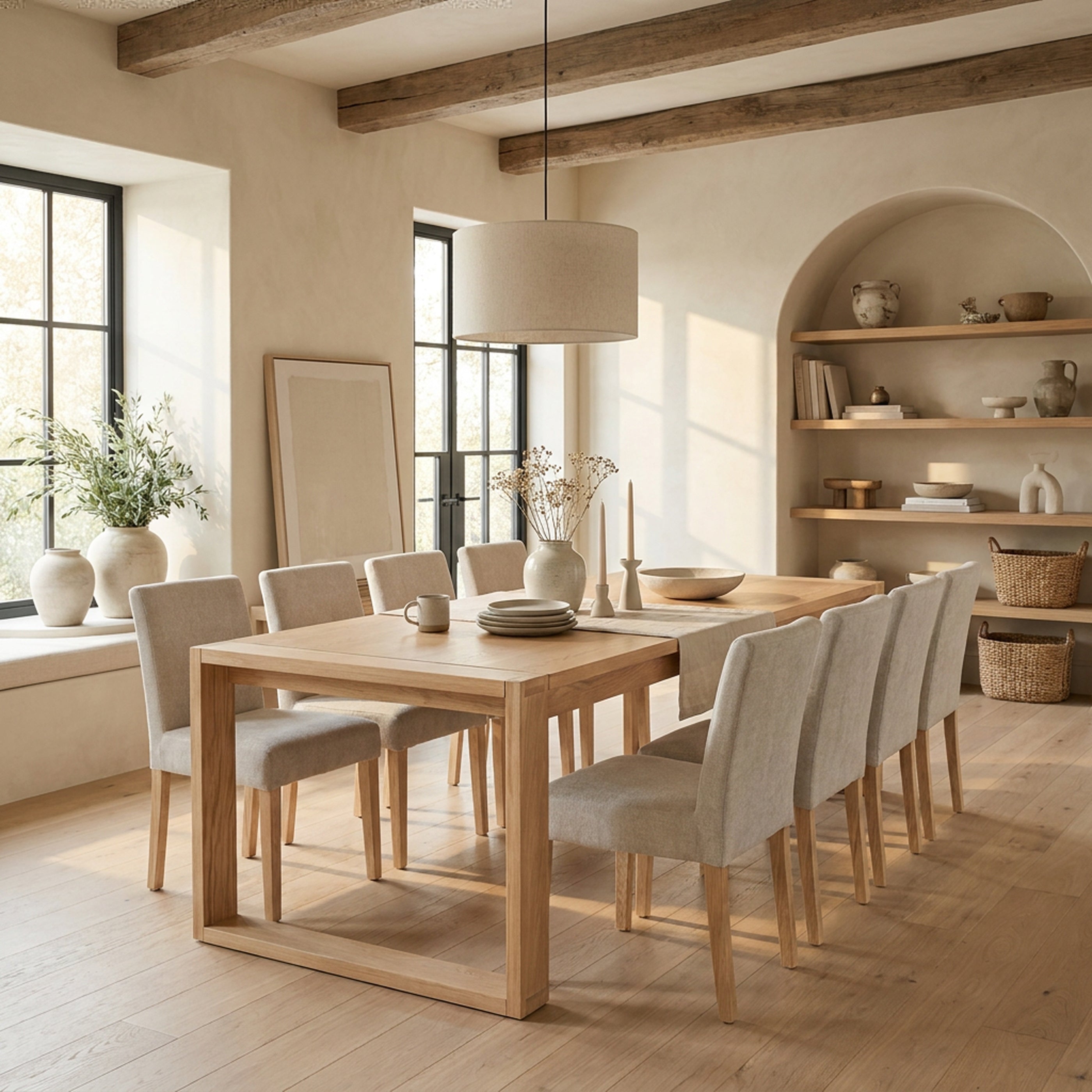 Set of 2 - Richmond Dining Chair (Natural)