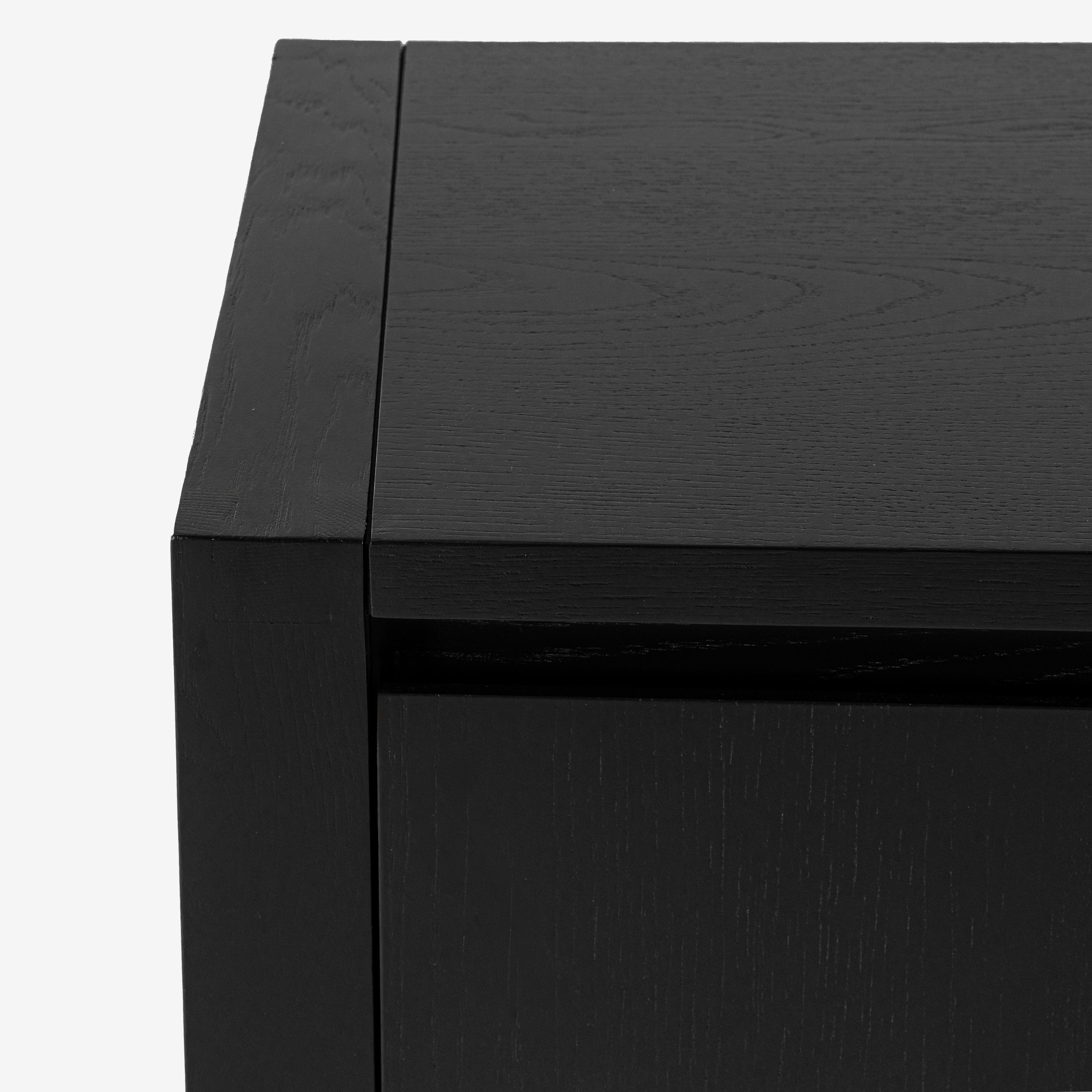 Richmond 2 Drawer TV Unit (Black)