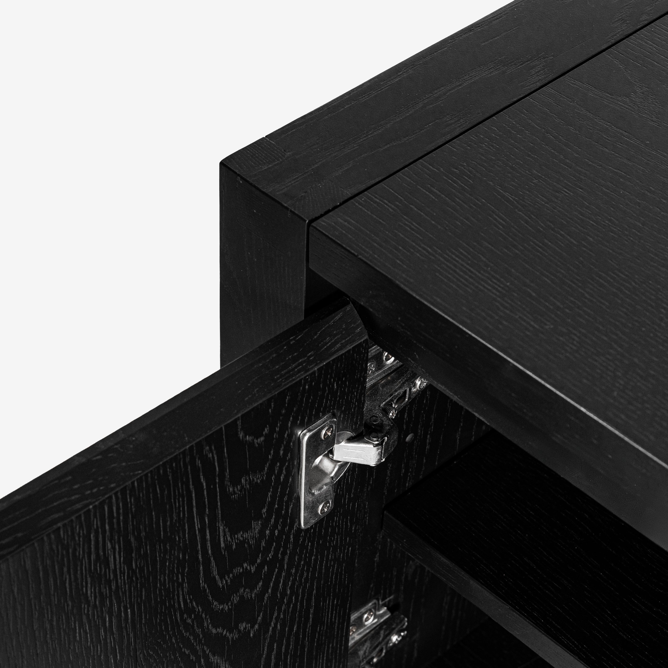 Richmond 2 Drawer TV Unit (Black)