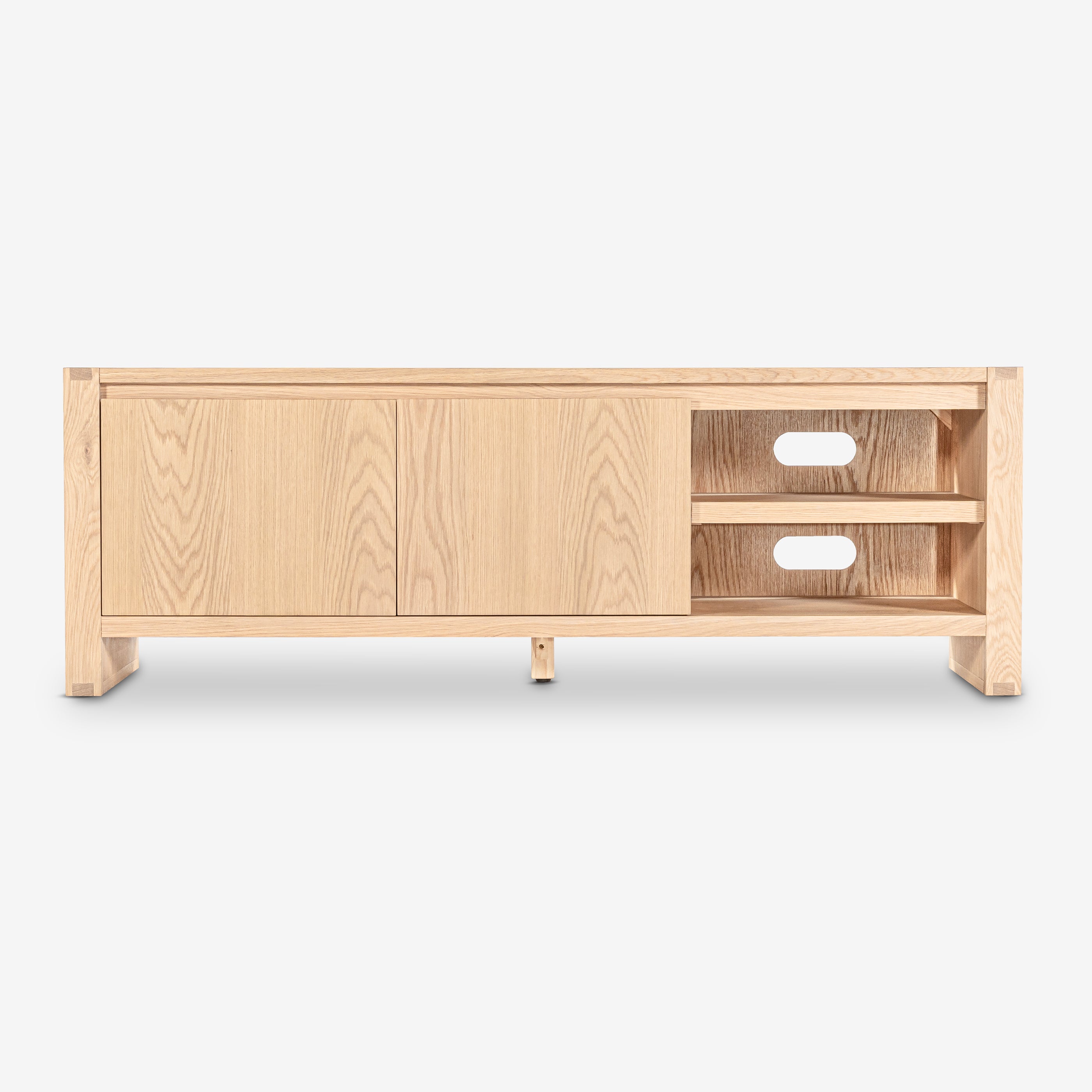 Richmond 2 Drawer TV Unit (Natural)