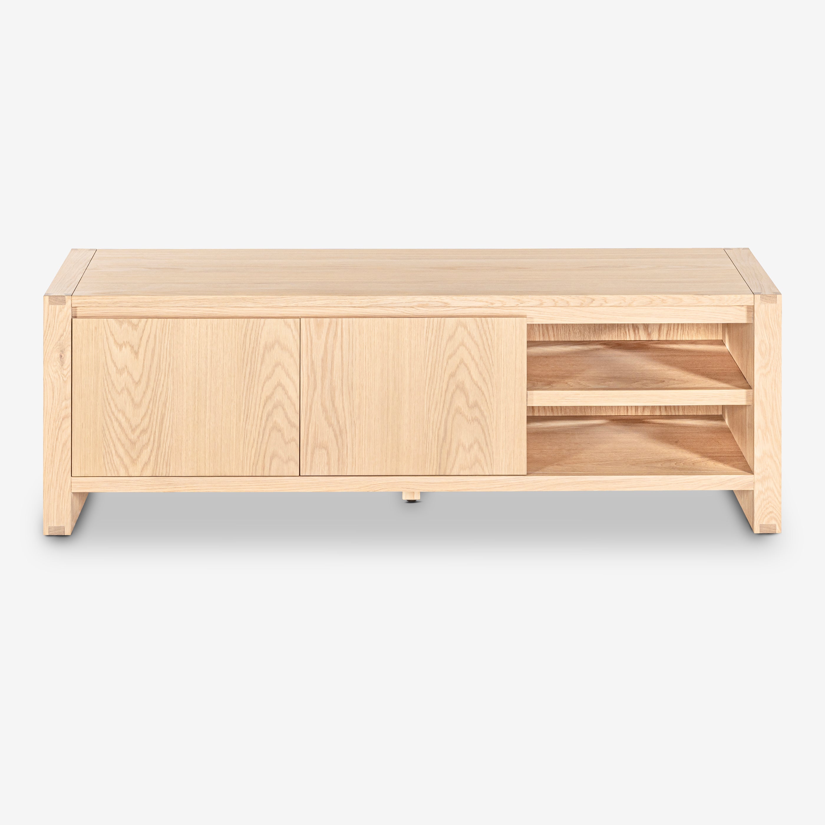 Richmond 2 Drawer TV Unit (Natural)