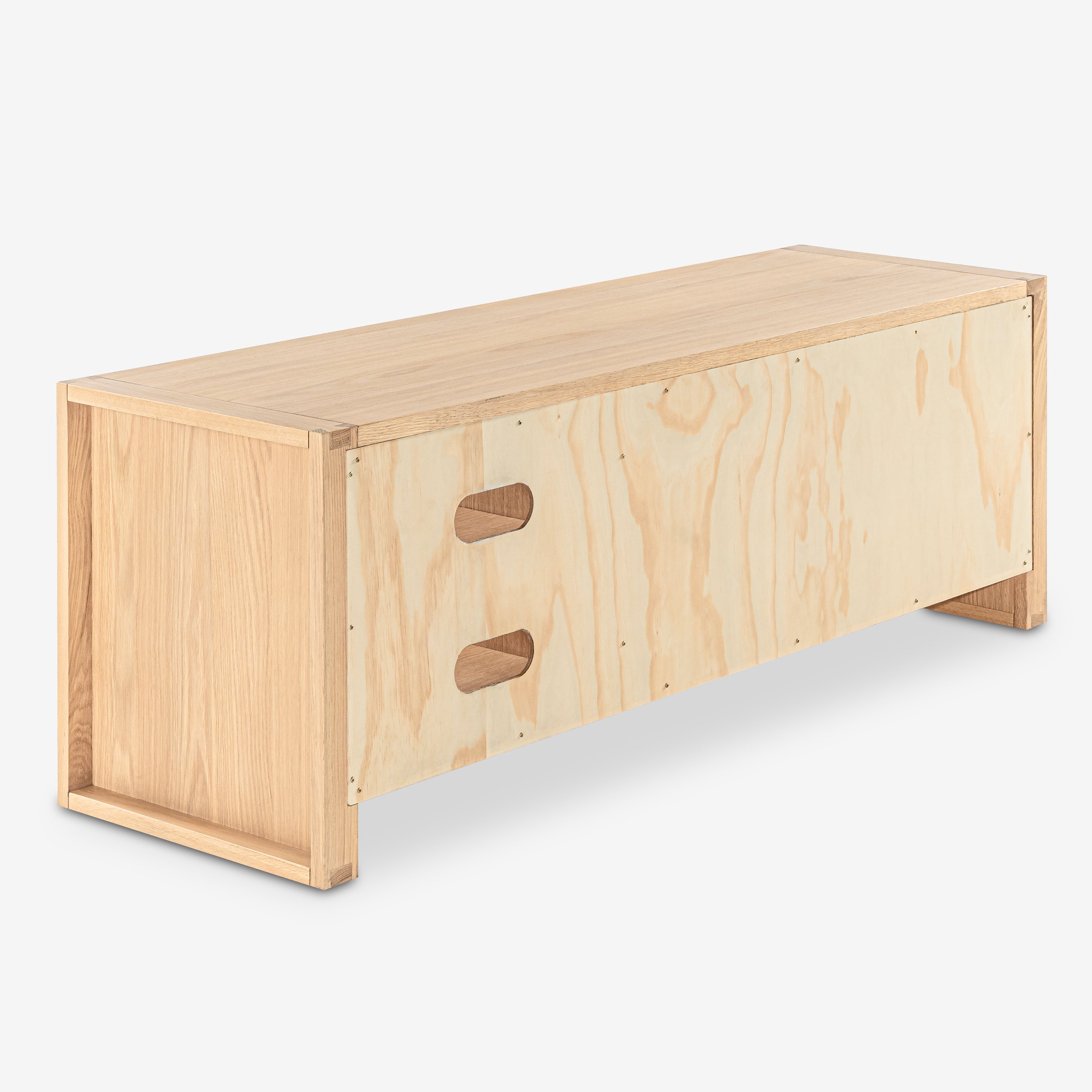 Richmond 2 Drawer TV Unit (Natural)