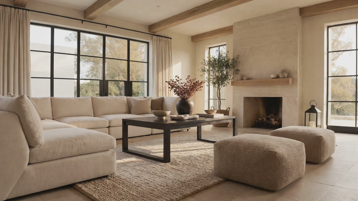 Load video: Richmond Pine Coffee Table - Black