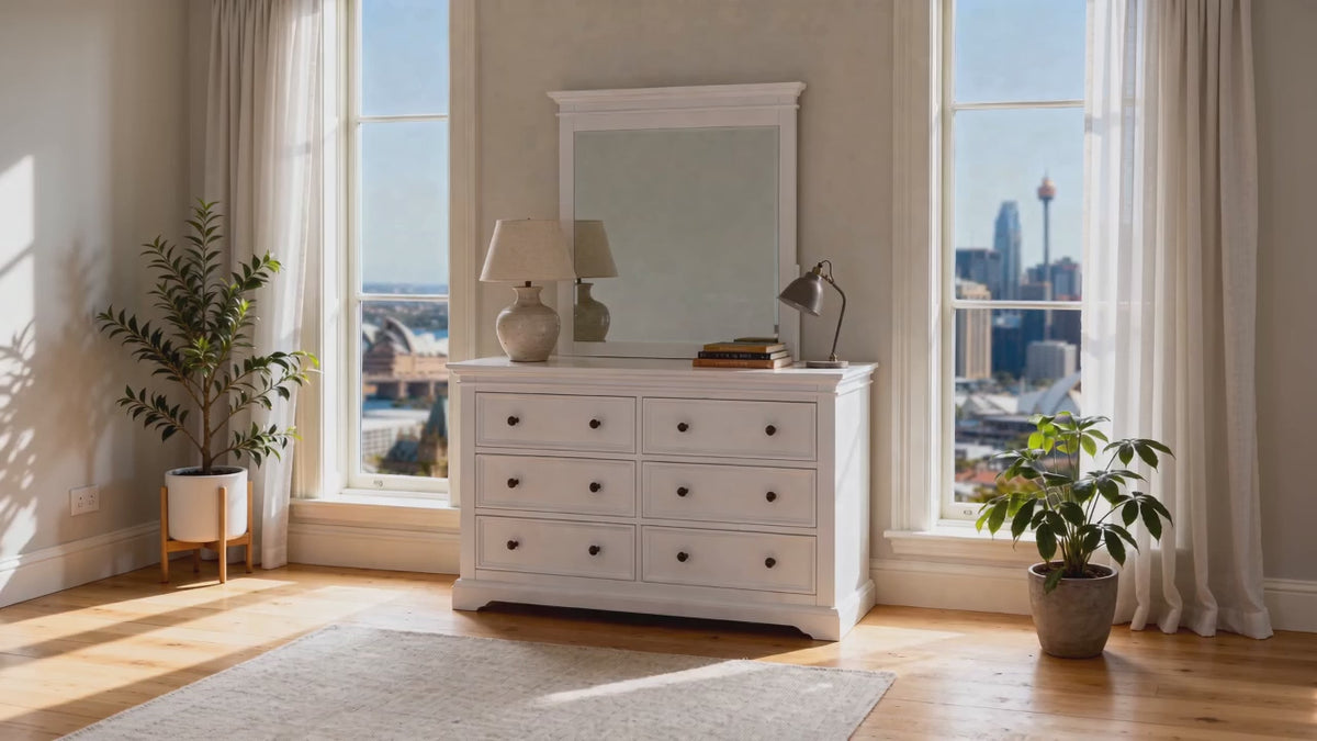 Load video: London Pine Mirror