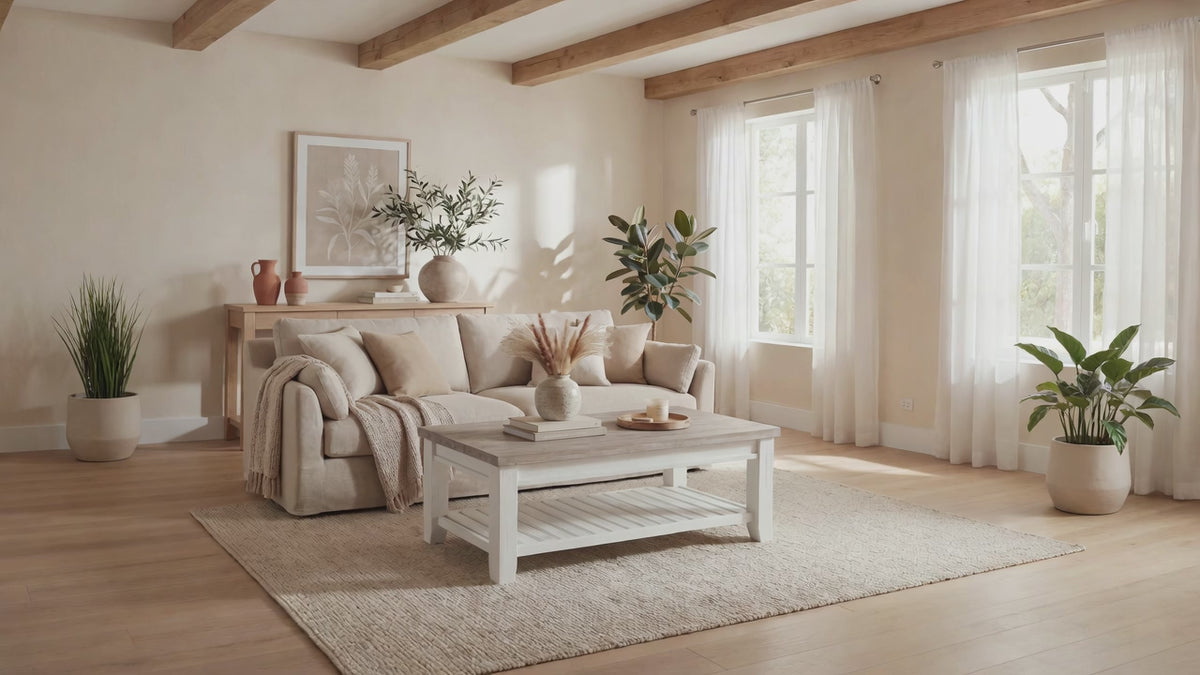 Load video: Byron Acacia Coffee Table