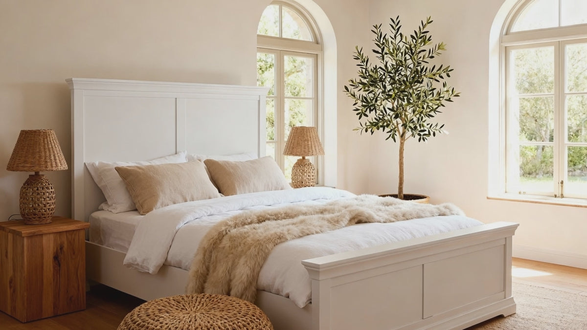 Load video: Manchester Pine Double Bed Frame