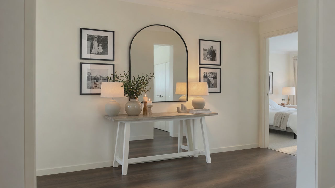 Load video: Oxford Acacia Console Table