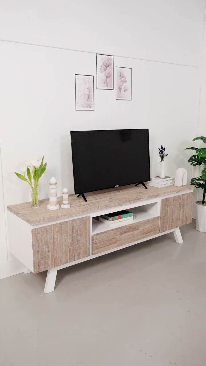 Load video: Oxford Acacia TV Unit