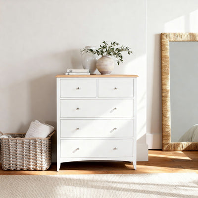 Bristol 5 Drawer Tallboy